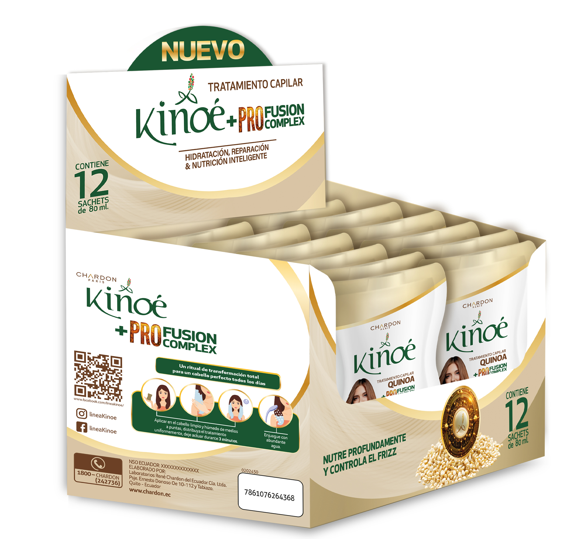 Kinoé Tratamiento Pro Fusion Complex en Sachet